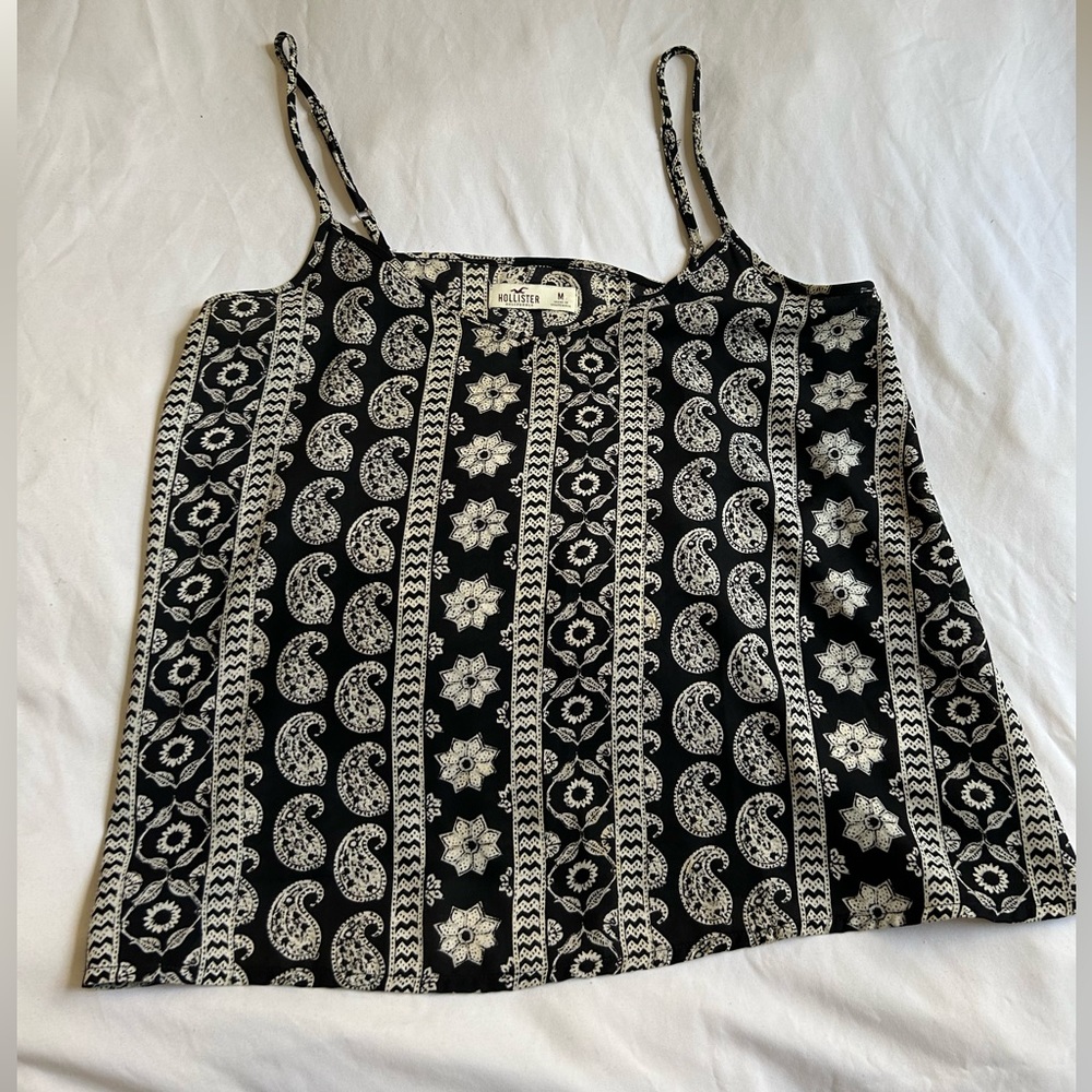 Paisley print cami